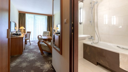 Hotel v horách v Karpaczi, odpočinek na Śnieżce